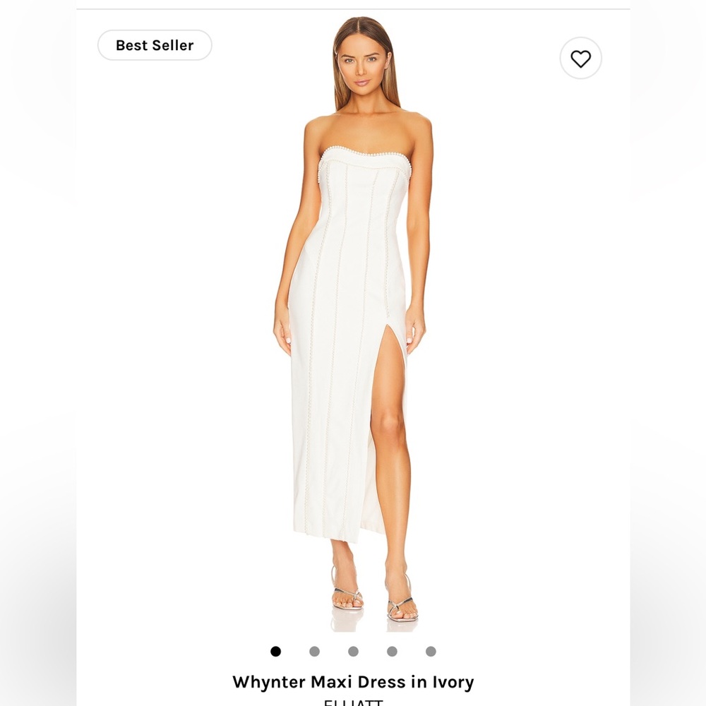 ELLIATT Whynter Maxi Dress in Ivory